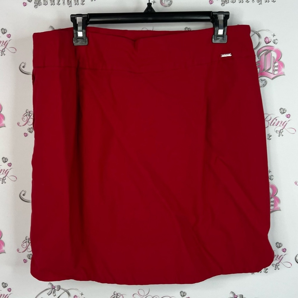 S.c. & co. Skirt skort built in shorts pencil LChic Red Mini Skirt